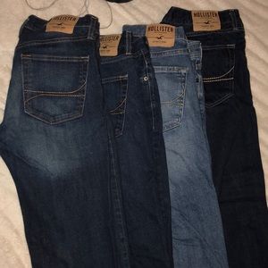 4 pairs of Hollister pants!!!! Size 32 X 34
